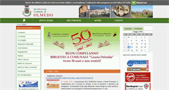 Desktop Screenshot of comune.olmedo.ss.it